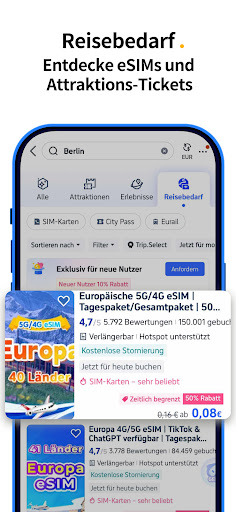 Trip.com: Flug, Hotel & Zug Screenshot