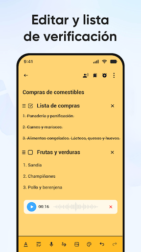 Captura de pantalla de Notas: Bloc de notas, Notebook