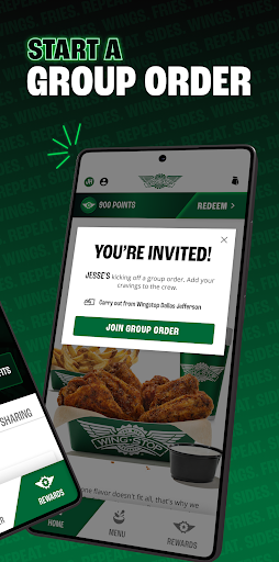 Captura de pantalla de Wingstop