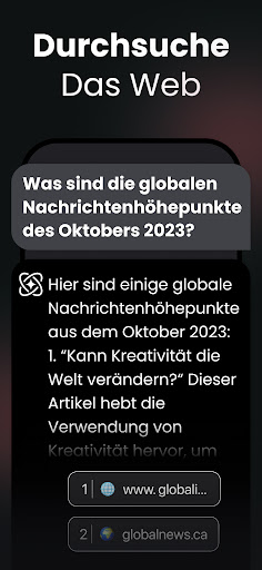 Chat AI: Frag den Agent Screenshot