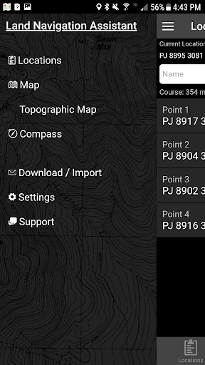Captura de pantalla de Land Nav Assistant