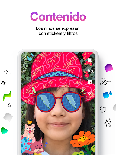 Captura de pantalla de Messenger Kids – La app de men
