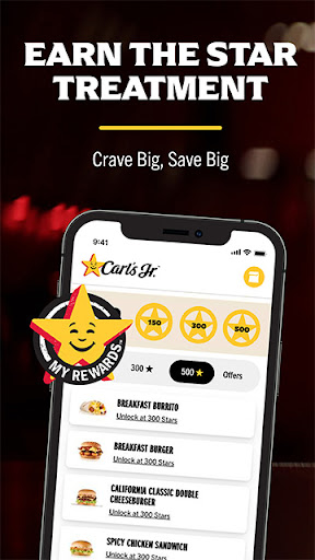 Captura de pantalla de Carl's Jr.®