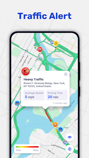 GPS Karten, Verkehr navigation Screenshot