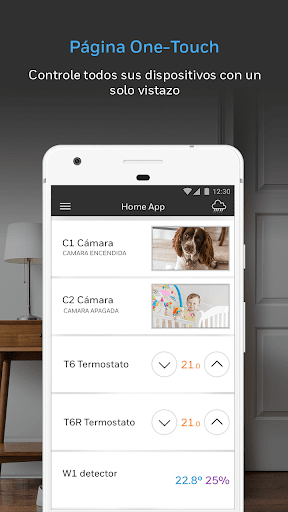 Captura de pantalla de Resideo - Smart Home