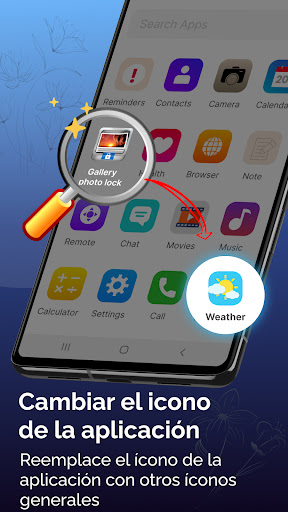 Captura de pantalla de Ocultar fotos - Photo Lock App