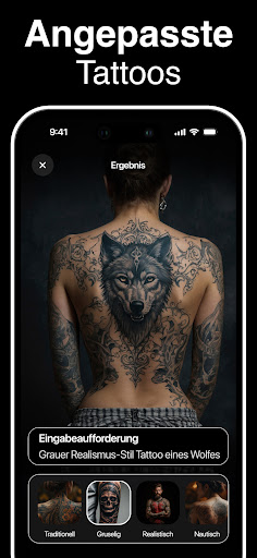 Tattoo AI – Tattoo-Designs Screenshot