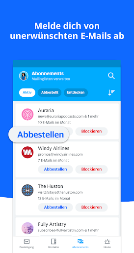 AOL – Nachrichten eMail Video Screenshot