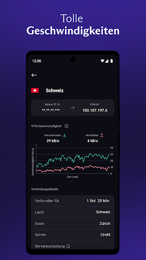 Proton VPN: Schnell & sicher Screenshot