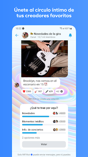 Captura de pantalla de Messenger