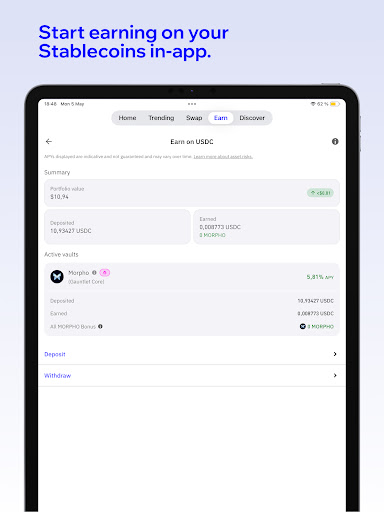 Trust: Crypto & Bitcoin Wallet screenshot