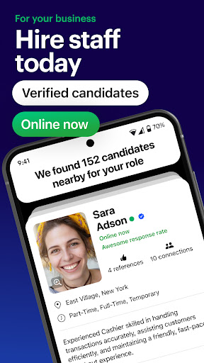 JOB TODAY: Hire & Find Jobs screenshot