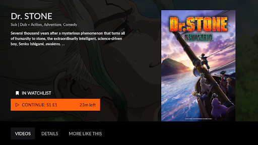 Crunchyroll: Anime-Streaming Screenshot