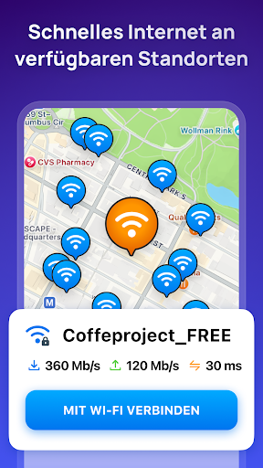 WiFi Map: WLAN Passwörter Screenshot