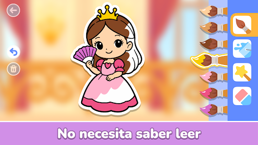 Captura de pantalla de Bumi Lumi: Colorear Bebés 2-4