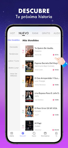 Captura de pantalla de Dreame-Leer Historia Romántica