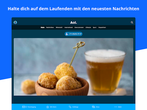 AOL – Nachrichten eMail Video Screenshot