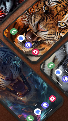Captura de pantalla de Fondo de Pantalla Tigre  4K