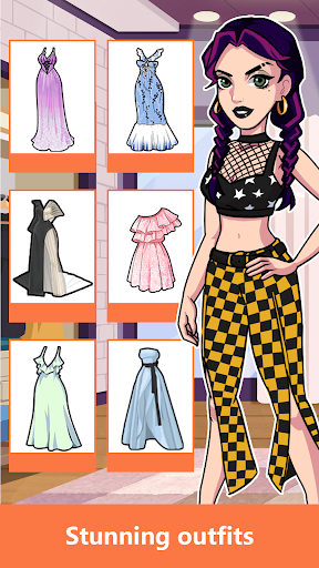 Captura de pantalla de Vlinder Story: Dress up & Spa
