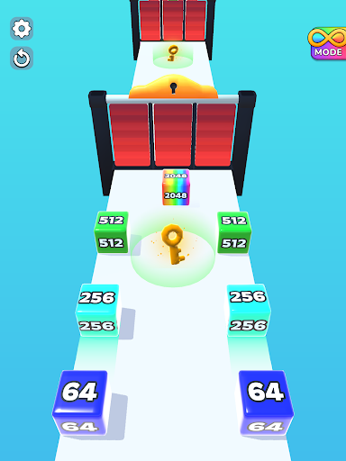 Captura de pantalla de Jelly Run 2048
