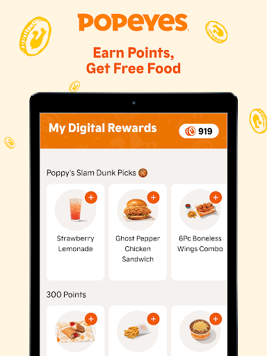Popeyes® App Screenshot