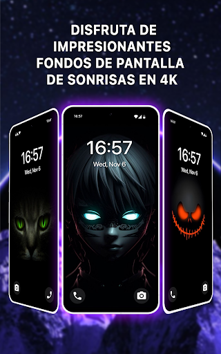 Captura de pantalla de Fondo Animado Sonrisa 4K