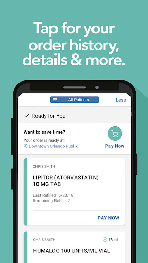 Publix Pharmacy Screenshot