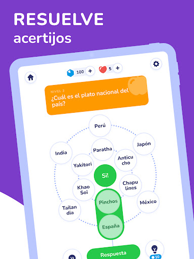 Captura de pantalla de Trivia Spin - Preguntas & Quiz