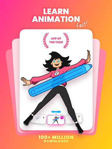 Captura de pantalla de FlipaClip: Animación 2D