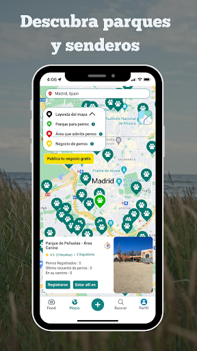 Captura de pantalla de DogPack: Parques, perros y más