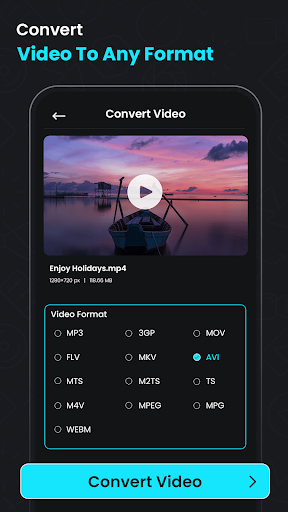 Captura de pantalla de Comprimir Video Y Convertidor