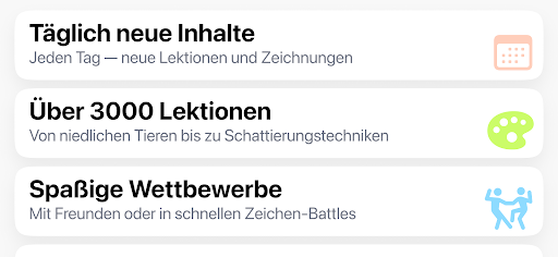 Zeichnen und Malen・ArtWorkout Screenshot