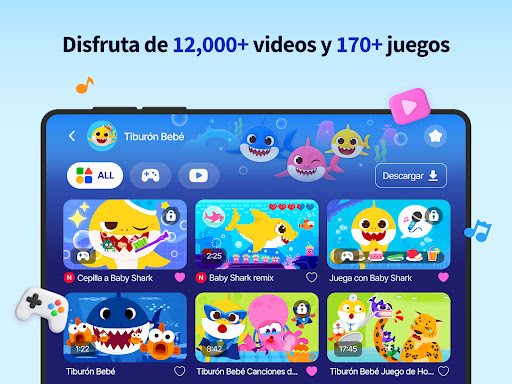 Captura de pantalla de Mundo Tiburón Bebé para Niños