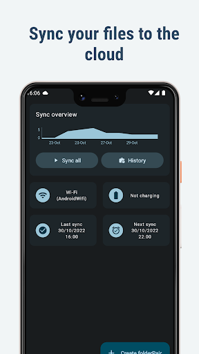 Captura de pantalla de FolderSync Pro