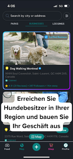 DogPack: Hundefreundliche Orte Screenshot