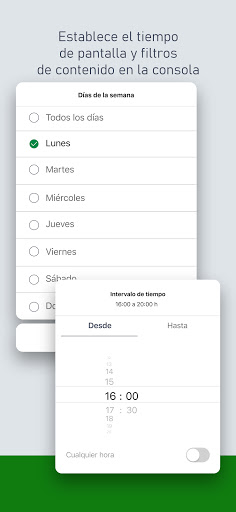 Captura de pantalla de Xbox Family Settings