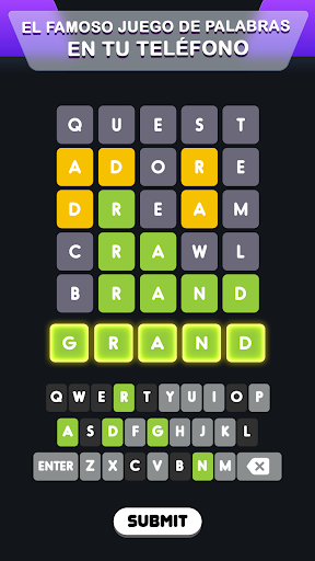 Captura de pantalla de Wordle!