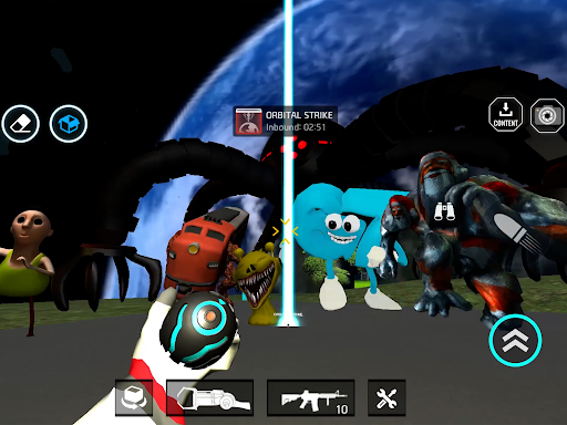 Captura de pantalla de Sandbox in space