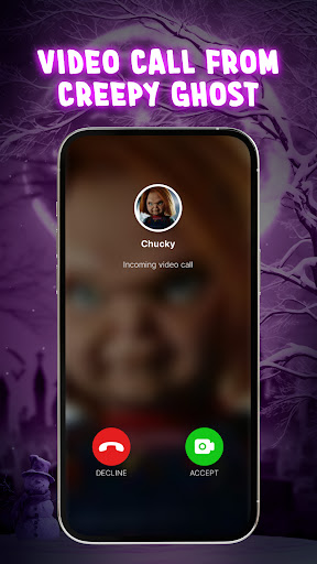 Captura de pantalla de Scary Prank Call & Fake Chat