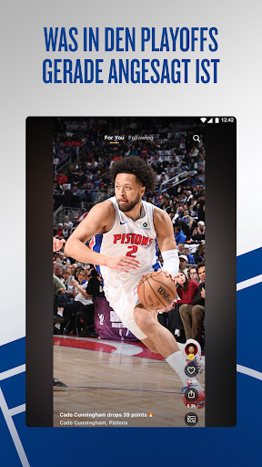 NBA: Live-Spiele & Spielstände Screenshot