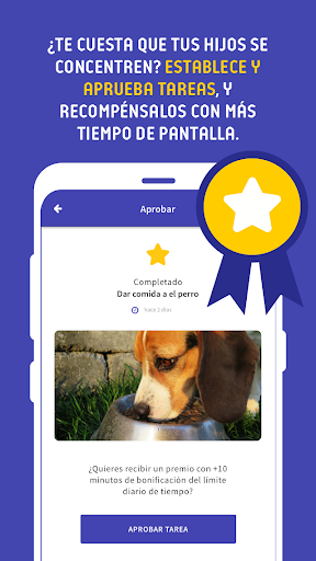 Captura de pantalla de Control parental Screen Time