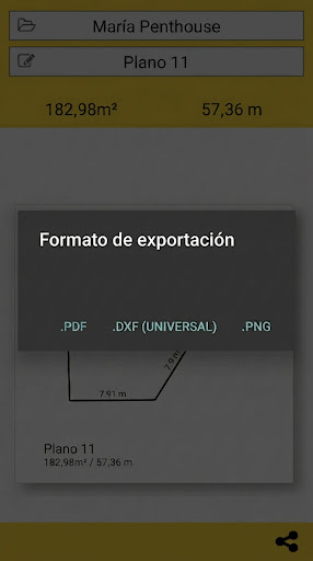 Captura de pantalla de CamToPlan