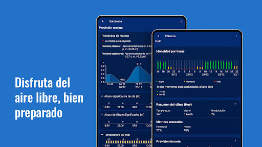 Captura de pantalla de Reloj y clima transparente