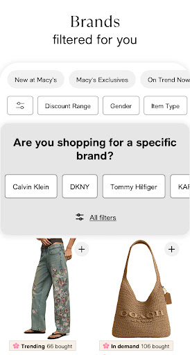 Captura de pantalla de Macy's: shopping & top deals