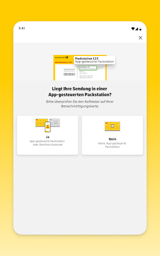 Post & DHL Screenshot