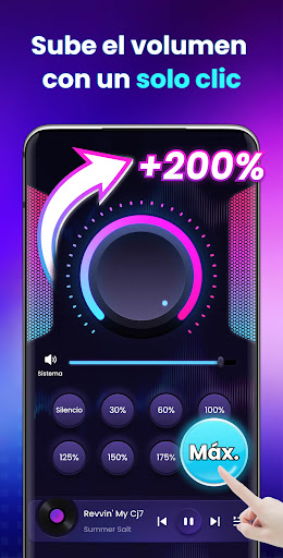 Captura de pantalla de Amplificador de volumen/sonido