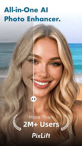 AI Photo Enhancer - PixLift screenshot