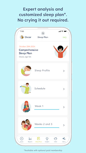 Captura de pantalla de Huckleberry: Smart Baby Care