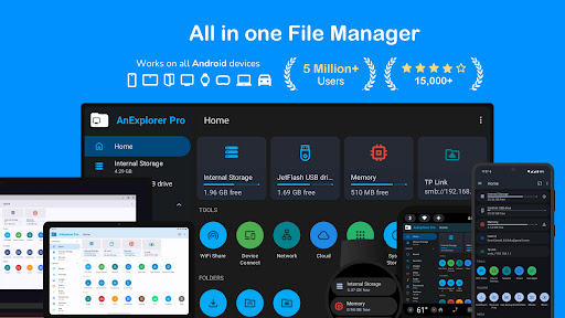 Captura de pantalla de AnExplorer Pro File Manager