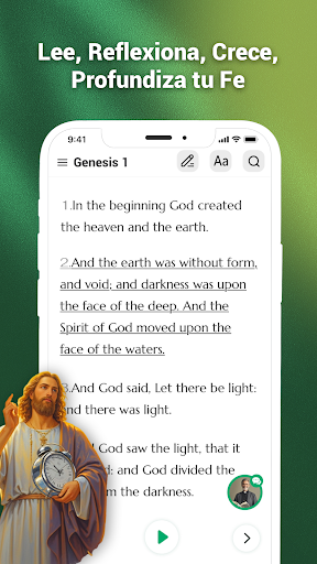 Captura de pantalla de Alarma Oración, Plan y Biblia